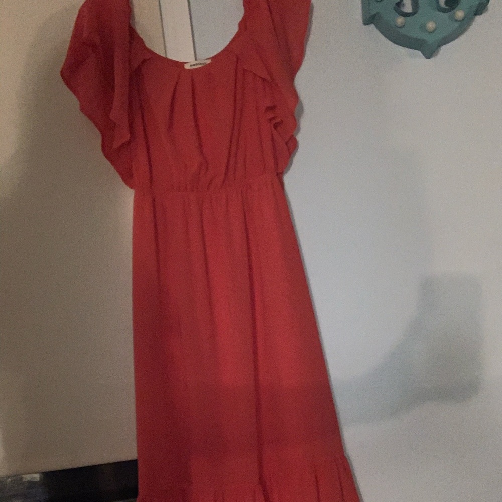 Blood Orange Summer Dress